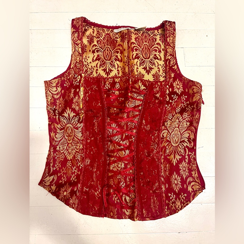 Stunning corset, shimmery size small